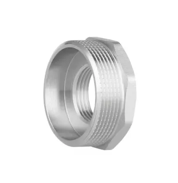 Футорка Thermo Alliance SF3745025 Forte латунна нікельована 2"х1" із зовнішньо-внутрішньою різьбою (SF3745025)