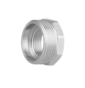 Футорка Thermo Alliance 1/2х1 Forte 1 1/2"х1" латунна нікельована з зовнішньою-внутрішньою різьбою (SF3744025)