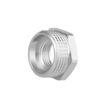 Футорка Thermo Alliance 1х1/2 Forte 1"х1/2" латунна нікельована із зовнішньо-внутрішньою різьбою (SF3742515)
