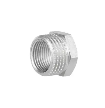 Футорка Thermo Alliance 1/2х3/8 Forte 1/2"х3/8" нікельована латунна із зовнішньо-внутрішньою різьбою (SF374159)