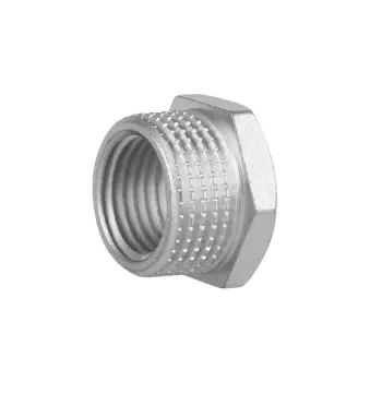 Футорка Thermo Alliance 3/8х1/4 Forte 3/8"х1/4" ЗВ SF37496 латунна нікельована (SF37496)
