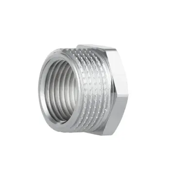 Футорка Thermo Alliance 3/4х1/2 Forte 3/4"х1/2" латунна хромована із зовнішньою/внутрішньою різьбою (SF374H2015)