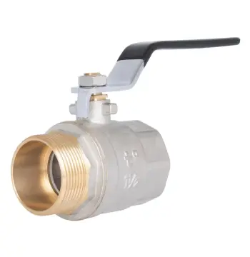 Кран кульовий Thermo Alliance Base SD605W40 латунний 1 1/2" ВЗ для води з ручкою-важелем (SD605W40)