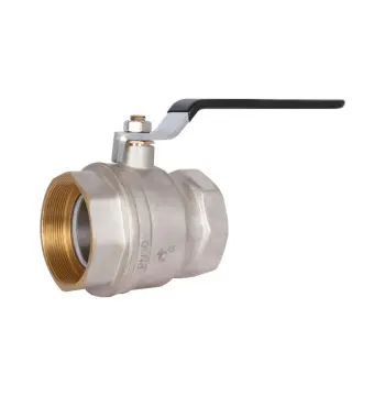 Кран кульовий Thermo Alliance Base SD600W76 латунний важільний для води, ВР 3 (SD600W76)
