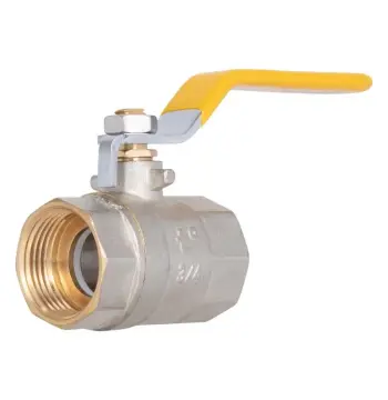 Кран кульовий Thermo Alliance SD600G20 Base латунний для газу 3/4" ВВ з важелем (SD600G20)
