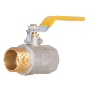 Кран кульовий Thermo Alliance Base SD605G20 латунний газовий 3/4" ВЗ важільний (SD605G20)
