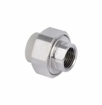 Згін-американка Blue Ocean 20х1/2" ВР латунний з муфтою PPR під пайку (BOUAFX2001XXX)
