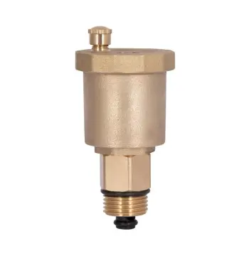 Автоматичний повітровідвідник Thermo Alliance Standart SD28015 латунний 1/2" із запірним клапаном (SD28015)