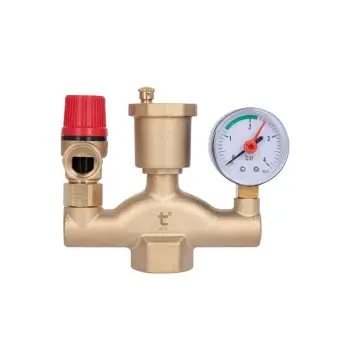 Група безпеки котла Thermo Alliance Standart SD290 латунна 1" на 2.5 бар (SD290)