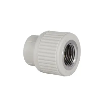 Муфта поліпропіленова Blue Ocean 20х1/2" з внутрішньою латунною різьбою, сіра (BOIAXX2001XXX)