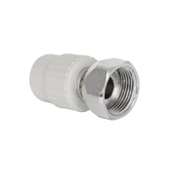 Муфта PPR Blue Ocean Ocean20х3/4 20х3/4" з накидною гайкою ВР та латунним штоком (BOCAFT2002NBX)