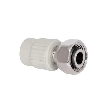 Муфта PPR комбінована Blue Ocean 20х3/4" євроконус з накидною гайкою та внутрішньою різьбою (BORECX2002XXX)