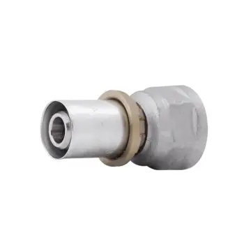 Перехідник прес Icma 16х1/2 №401 16x1/2" нікельований латунний з внутрішньою різьбою (81401ADGH06)
