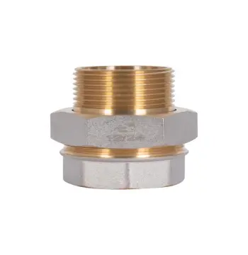 Згін-американка прямий Thermo Alliance Base SD190W50 латунний нікельований 2" ВЗ (SD190W50)
