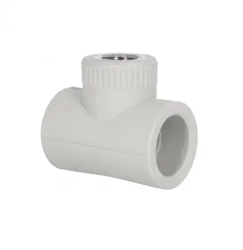 Трійник PPR Blue Ocean 32х1/2х32 32х1/2"х32 сірий з латунною внутрішньою різьбою (BOITTX3201XXX)