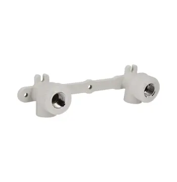 Монтажна планка PPR Blue Ocean 20х1/2" сіра з латунною внутрішньою різьбою (BOITWM2001XXX)