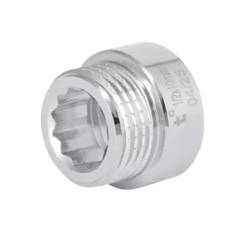 Подовжувач Thermo Alliance Standart 10х1/2" латунний хромований з внутрішньо-зовнішньою різьбою (SD1301510)