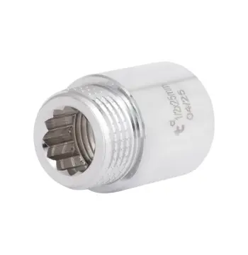 Подовжувач Thermo Alliance Standart 25х1/2" латунний хромований з внутрішньою/зовнішньою різьбою (SD1301525)