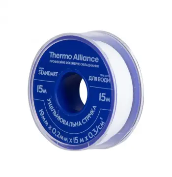 Фум-стрічка Thermo Alliance Standart SD262BW15 синя 15 м (SD262BW15)