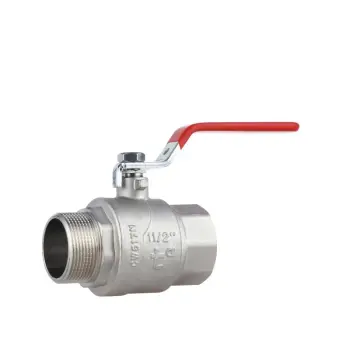 Кран кульовий Thermo Alliance Forte SF605W40 1 1/2" ВЗ латунний з ручкою-важелем (SF605W40)