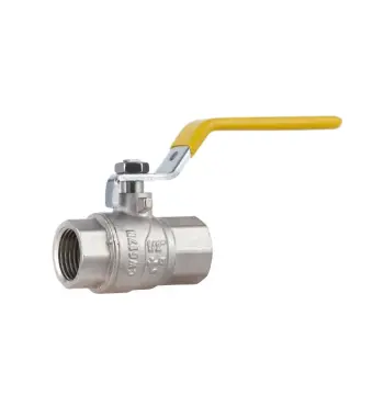 Кран кульовий Thermo Alliance Forte SF600G15 латунний газовий 1/2" ВР (SF600G15)