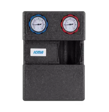 Насосна група Icma R003 з правим підключенням 1 1/2", без насоса (93R003AED05)