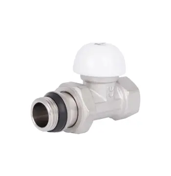 Кран радіаторний Thermo Alliance Standart Powerful 1/2" з антипротіканням прямий SF231W15