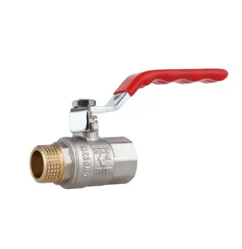 Кран кульовий Thermo Alliance Standart SD605NW15PN40 латунний 1/2" ВЗ з ручкою-важелем PN40 (SD605NW15PN40)
