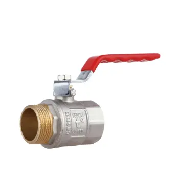 Кран кульовий Thermo Alliance Standart SD605NW32PN40 латунний нікельований важільний 1 1/4" ВЗ (SD605NW32PN40)