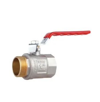 Кран кульовий Thermo Alliance Standart SD605NW40PN40 латунний прямий 1 1/2" ВЗ для води з ручкою-важелем (SD605NW40PN40)