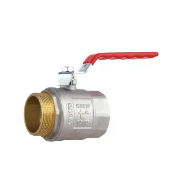 Кран кульовий Thermo Alliance SD605NW50PN40 Standart 2" латунний з внутрішньо-зовнішньою різьбою, ручка-важіль (SD605NW50PN40)