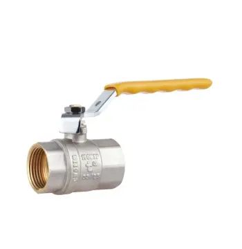Кран кульовий Thermo Alliance Standart SD600NG25PN40 латунний 1" ВР з важелем для газу (SD600NG25PN40)