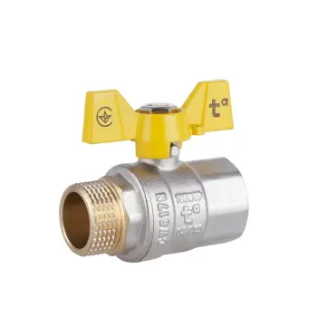 Кран кульовий Thermo Alliance Standart 3/4" ВЗ для газу (метелик) SD607NG20PN40