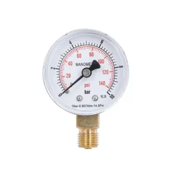 Манометр Thermo Alliance Standart SD17010B 10 бар 1/4" з нижнім підключенням (SD17010B)