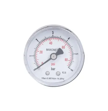 Манометр Thermo Alliance Standart 6 бар 1/4" , заднє підмикання SD1716B