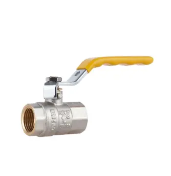 Кран кульовий Thermo Alliance Standart 1/2" ВР для газу (важіль) SD600NG15PN40