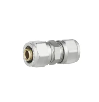 Муфта обтискна рівнопрохідна Thermo Alliance SF170W1616 Forte латунна з нікелевим покриттям 16 мм (SF170W1616)