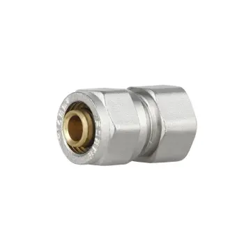 Муфта обтискна Thermo Alliance Forte 16х1/2" латунна нікельована з внутрішньою різьбою (SF171W1615)