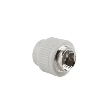 Муфта комбінована Thermo Alliance PPR 32х1" сіра з внутрішньою різьбою (DSB207)