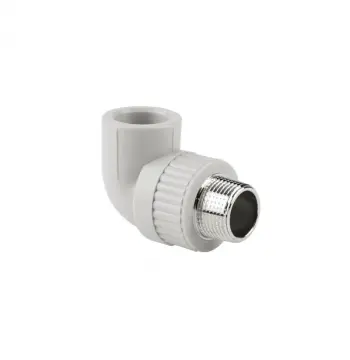 Кутик PPR Thermo Alliance 25х3/4" сірий з латунною зовнішньою різьбою (DSE4035)
