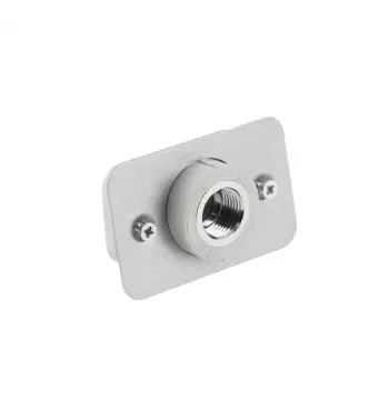Кутик Thermo Alliance PPR 20х1/2" ВР сірий поліпропіленовий з латунною різьбою під гіпсокартон (DSH901)