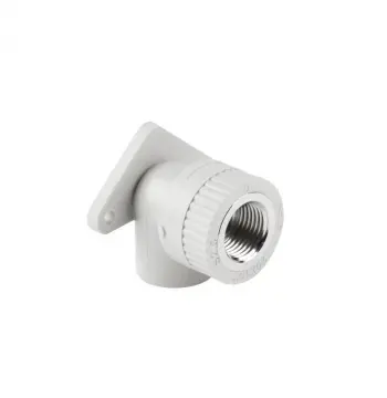 Кут PPR Thermo Alliance 20х1/2" ВР настінний, сірий з латунною вставкою (DSE951)