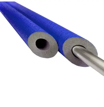 Утеплювач для труб Sanflex Stabil поліетиленовий синій 35х6 мм, 2 м (NMCSFLXPIPELBL356)