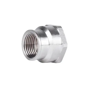 Муфта редукційна Icma 1/2х3/4 №1214 латунна нікельована 1/2"x3/4" з внутрішньою різьбою (811214ADAE06)