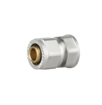Муфта обтискна Thermo Alliance Forte 20х3/4" В нікельована латунна з внутрішньою різьбою (SF171W2020)