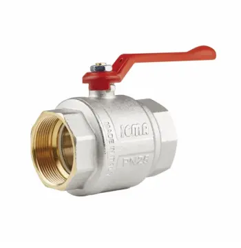 Кран шаровой Icma №350 латунный прямой 2" с внутренней резьбой (87350AJ11)