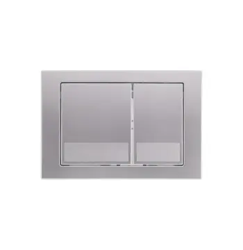 Панель змиву Qtap Nest QT0111M06029SAT з ABS-пластику сатинова дворежимна (QT0111M06029SAT)