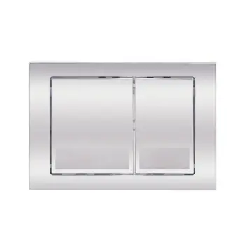 Панель змиву Qtap Nest QT0111M06028CRM пластикова хромована дворежимна (QT0111M06028CRM)