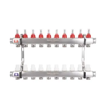 Колектор з витратомірами Thermo Alliance Standart 1" 10 виходів SD00410