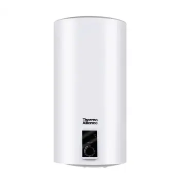 Водонагрівач електричний Thermo Alliance D80V20J2-K білий slim вертикальний на 80 л з сухим ТЕНом 2, 0 кВт (D80V20JD2K)